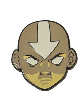 Avatar The Last Airbender Aang Face Enamel Pin LootCrate Exclusive 2017 pin coll